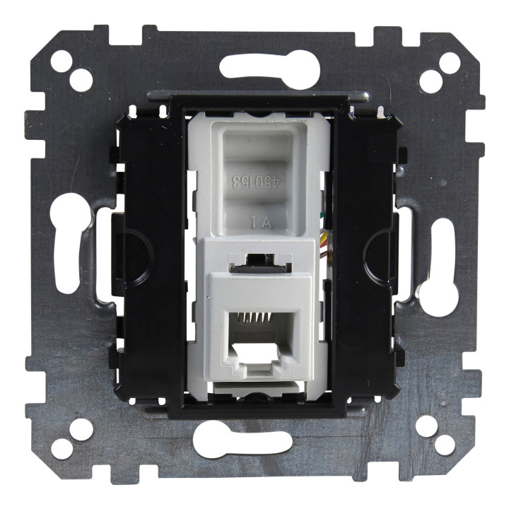 Розетка телефонна Schneider Electric MEG4216-0000 Merten QuickFlex · Schneider Electric · schneider-electric-meg4216-0000