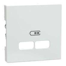 Лицьова панель USB-розетки Schneider Electric MEG4367-0325 Merten System M, активний білий · Schneider Electric · schneider-electric-meg4367-0325