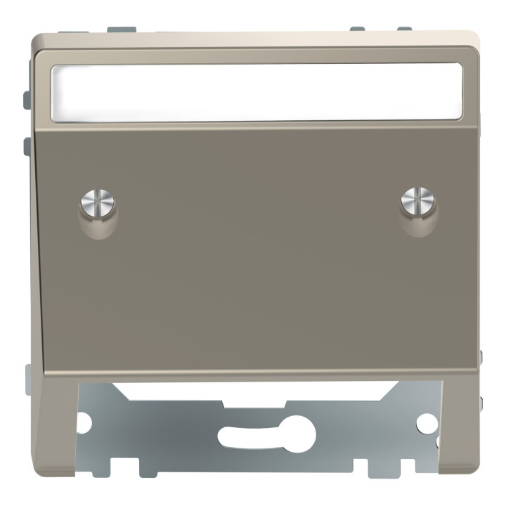 Кабельний вивід Schneider Electric MEG4540-6050 Merten System D, нікель · Schneider Electric · schneider-electric-meg4540-6050