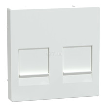 Лицьова панель аудіорозетки Schneider Electric MEG4562-0325 Merten System M, активний білий · Schneider Electric · schneider-electric-meg4562-0325