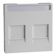 Лицьова панель аудіорозетки Schneider Electric MEG4564-0325 Merten System M, активний білий · Schneider Electric · schneider-electric-meg4564-0325