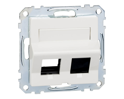 Розетка аудіо Schneider Electric MEG4568-0319 Merten System M, полярно-білий