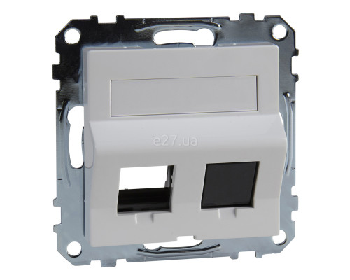 Розетка аудіо Schneider Electric MEG4568-0325 Merten System M, активний білий