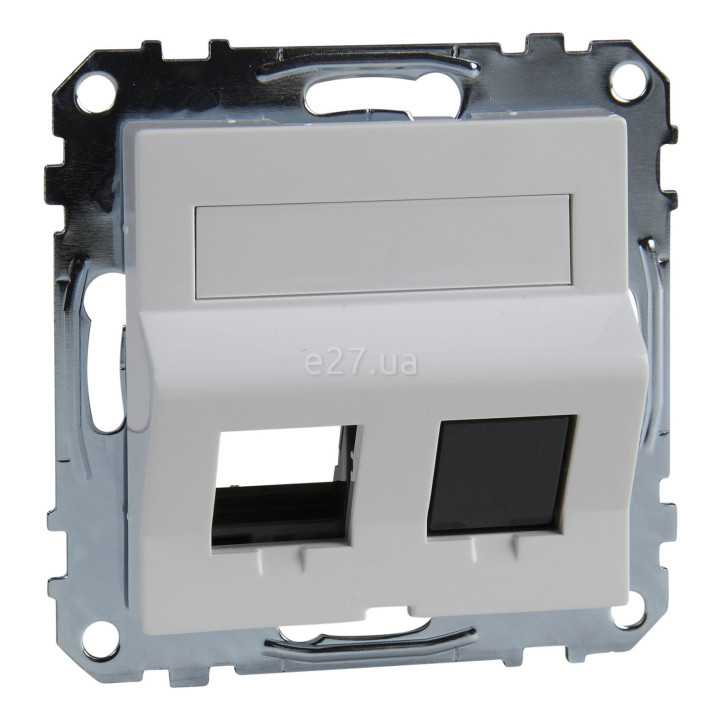 Розетка аудіо Schneider Electric MEG4568-0325 Merten System M, активний білий · Schneider Electric · schneider-electric-meg4568-0325