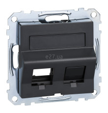 Розетка аудіо Schneider Electric MEG4568-0414 Merten System M, антрацит