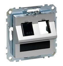 Розетка аудіо Schneider Electric MEG4568-0460 Merten System M, алюміній