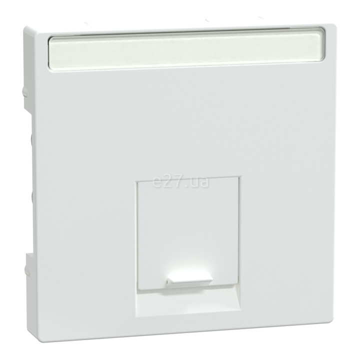 Лицьова панель розетки RJ45 Schneider Electric MEG4573-0325 Merten System M, активний білий · Schneider Electric · schneider-electric-meg4573-0325