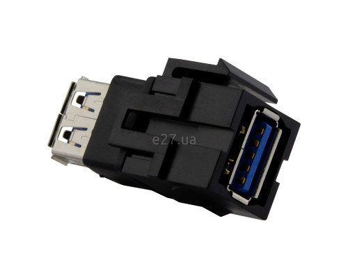 Модуль Keystone USB Schneider Electric MEG4582-0001, чорний