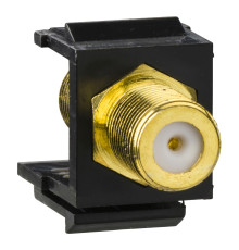 Модуль KeyStone ТV/SАТ Schneider Electric MEG4586-0001, чорний