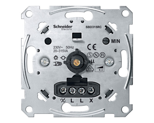 Димер для світлодіодних ламп Schneider Electric MEG5136-0000 Merten QuickFlex