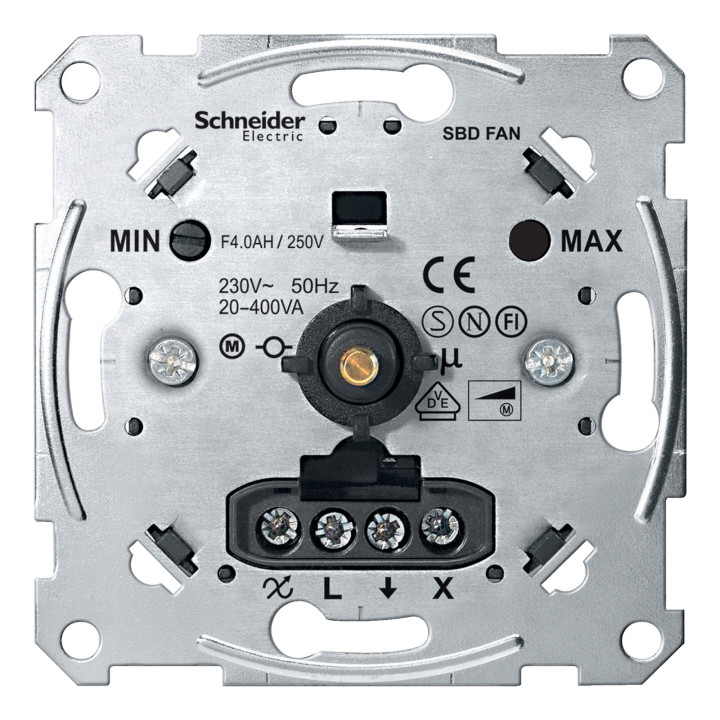 Вимикач вентилятора Schneider Electric MEG5143-0000 Merten QuickFlex · Schneider Electric · schneider-electric-meg5143-0000
