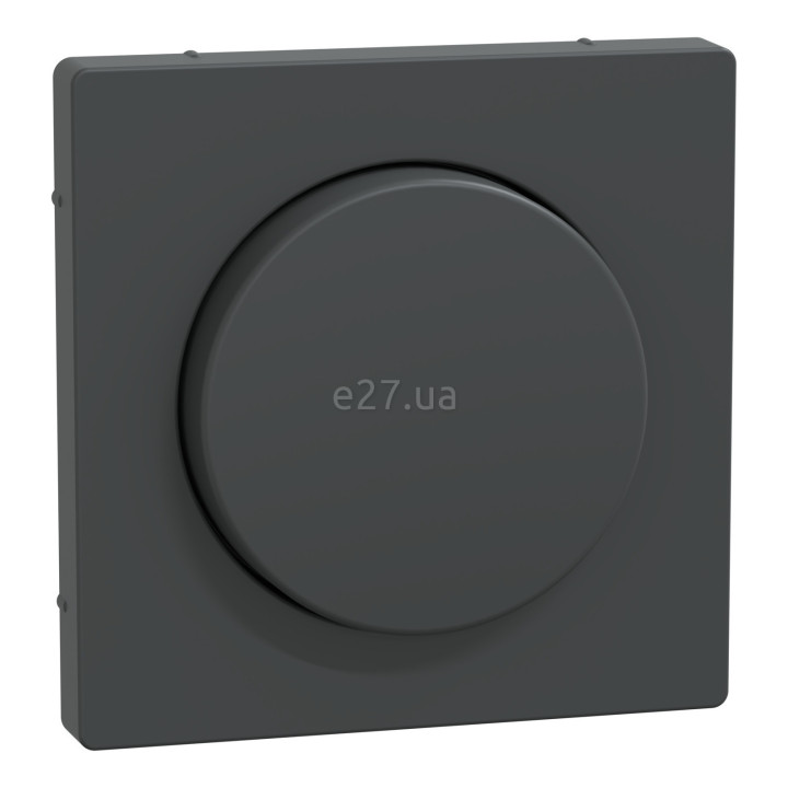 Лицьова панель світлорегулятора Schneider Electric MEG5250-6034 Merten System D, антрацит · Schneider Electric · schneider-electric-meg5250-6034