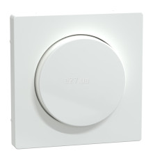 Лицьова панель світлорегулятора Schneider Electric MEG5250-6035 Merten System D, білий лотос
