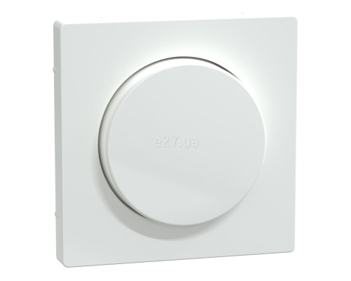 Лицьова панель світлорегулятора Schneider Electric MEG5250-6035 Merten System D, білий лотос