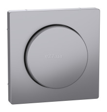 Лицьова панель світлорегулятора Schneider Electric MEG5250-6036 Merten System D, нержавіюча сталь