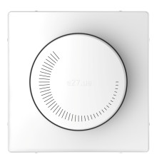 Лицьова панель вимикача вентилятора Schneider Electric MEG5251-6035 Merten System D, білий лотос