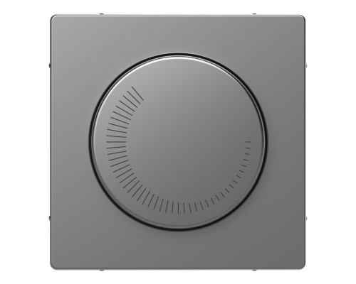Лицьова панель вимикача вентилятора Schneider Electric MEG5251-6036 Merten System D, нержавіюча сталь
