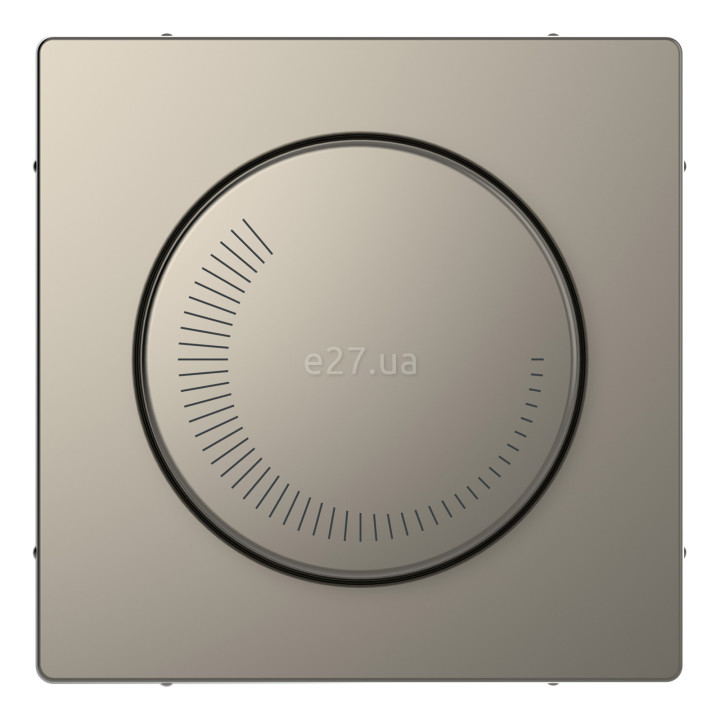 Лицьова панель вимикача вентилятора Schneider Electric MEG5251-6050 Merten System D, нікель · Schneider Electric · schneider-electric-meg5251-6050
