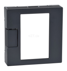 Лицьова панель терморегулятора Schneider Electric MEG5775-0414 Merten System M, антрацит