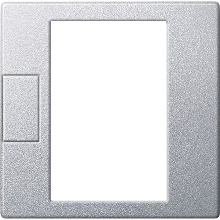 Лицьова панель терморегулятора Schneider Electric MEG5775-0460 Merten System M, алюміній · Schneider Electric · schneider-electric-meg5775-0460