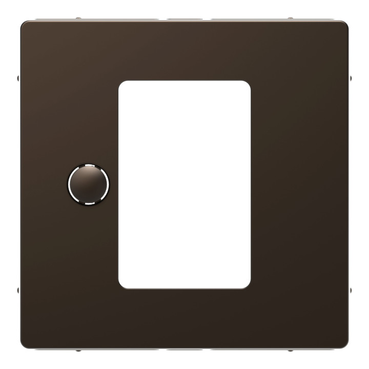 Лицьова панель терморегулятора Schneider Electric MEG5775-6052 Merten System D, мокко · Schneider Electric · schneider-electric-meg5775-6052