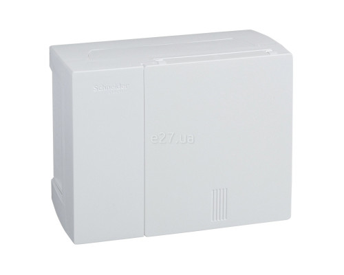 Розподільчий щит Schneider Electric MIP12106 Resi9 MP Mini Pragma 6 (1x6), 63A, білий, пластик, ip40, для накладного монтажу