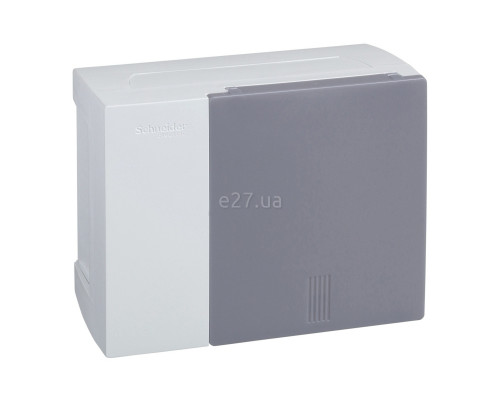 Розподільчий щит Schneider Electric MIP12106T Resi9 MP Mini Pragma 6 (1x6), 63A, білий, пластик, ip40, для накладного монтажу