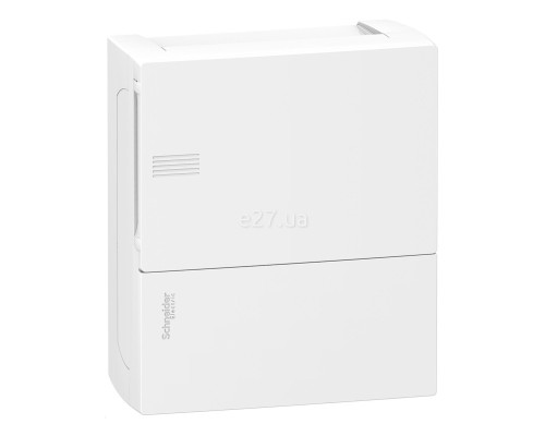 Розподільчий щит Schneider Electric MIP12108 Resi9 MP Mini Pragma 8 (1x8), 63A, білий, пластик, ip40, для накладного монтажу