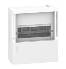 Розподільчий щит Schneider Electric MIP12108S Resi9 MP Mini Pragma 8 (1x8), 63A, білий, пластик, ip40, для накладного монтажу