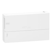 Розподільчий щит Schneider Electric MIP12118 Resi9 MP Mini Pragma 18 (1x18), 63A, білий, пластик, ip40, для накладного монтажу