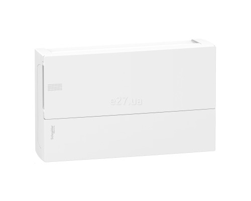 Розподільчий щит Schneider Electric MIP12118 Resi9 MP Mini Pragma 18 (1x18), 63A, білий, пластик, ip40, для накладного монтажу
