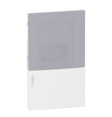 Розподільчий щит Schneider Electric MIP22104T Resi9 MP Mini Pragma 4 (1x4), 50A, білий, пластик, ip40, для врізного монтажу