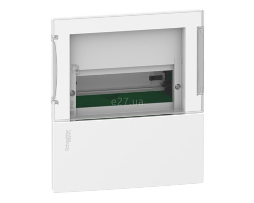 Розподільчий щит Schneider Electric MIP22108S Resi9 MP Mini Pragma 8 (1x8), 63A, білий, пластик, ip40, для врізного монтажу
