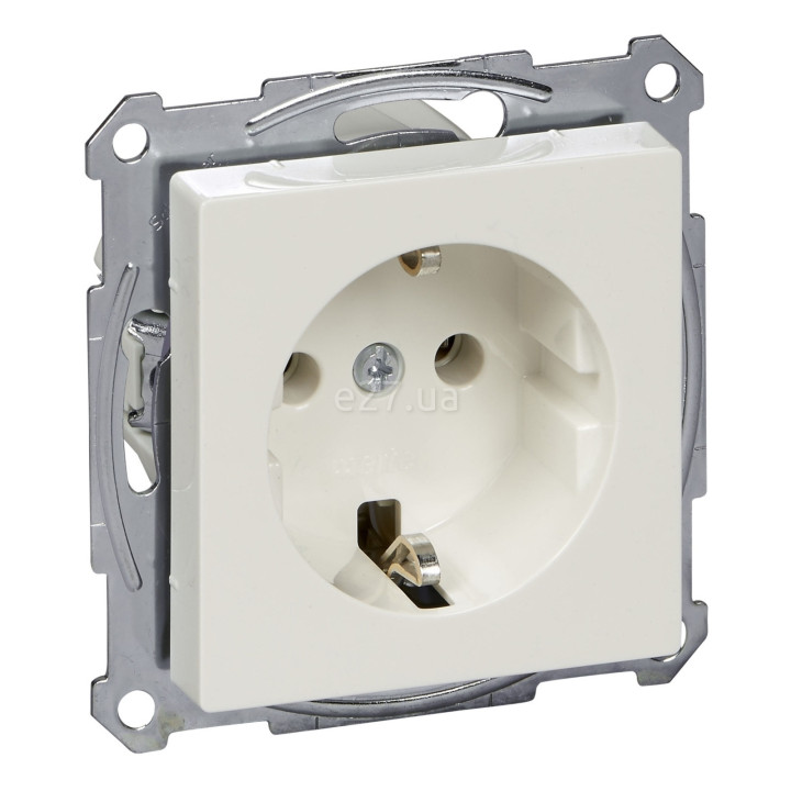 Розетка 220В Schneider Electric MTN2301-0319 Merten System M, полярно-білий, пластик, із заземленням, Schuko, без захисної кришки, без шторок, для врізного монтажу · Schneider Electric · schneider-electric-mtn2301-0319
