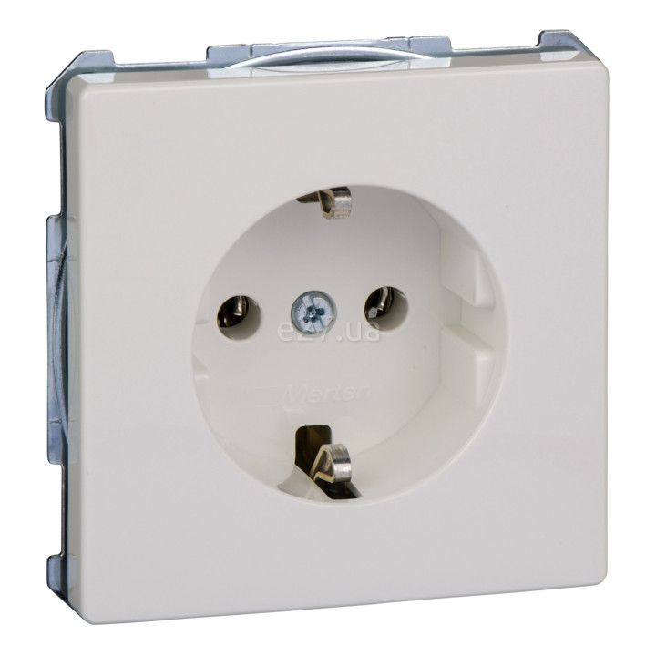 Розетка 220В Schneider Electric MTN2301-4019 Merten Antique/Artec, полярно-білий, із заземленням, Schuko, без захисної кришки, без шторок, для врізного монтажу · Schneider Electric · schneider-electric-mtn2301-4019