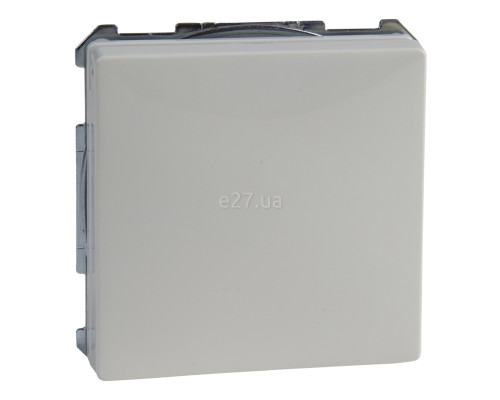 Розетка 220В Schneider Electric MTN2310-4019 Merten Antique/Artec, полярно-білий, із заземленням, Schuko, із захисною кришкою, зі шторками, для врізного монтажу