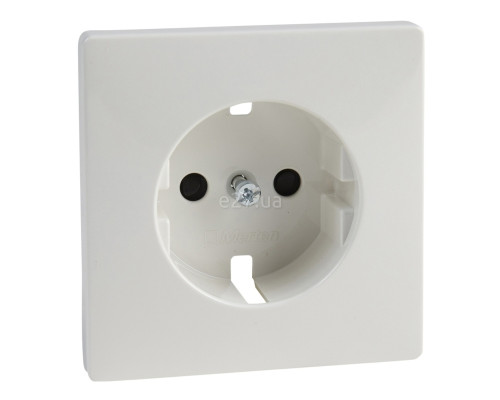 Лицьова панель розетки 220В Schneider Electric MTN2330-4019 Merten Antique/Artec, полярно-білий
