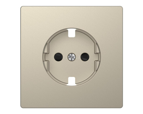 Лицьова панель розетки 220В Schneider Electric MTN2330-6033 Merten D-Life, сахара, пластик