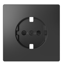 Лицьова панель розетки 220В Schneider Electric MTN2330-6034 Merten D-Life, антрацит, пластик