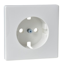 Лицьова панель розетки 220В Schneider Electric MTN2331-4019 Merten Antique/Artec, полярно-білий