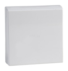 Лицьова панель розетки 220В Schneider Electric MTN2340-0325 Merten System M, активний білий, пластик
