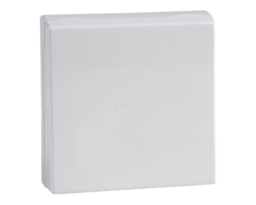 Лицьова панель розетки 220В Schneider Electric MTN2340-0325 Merten System M, активний білий, пластик