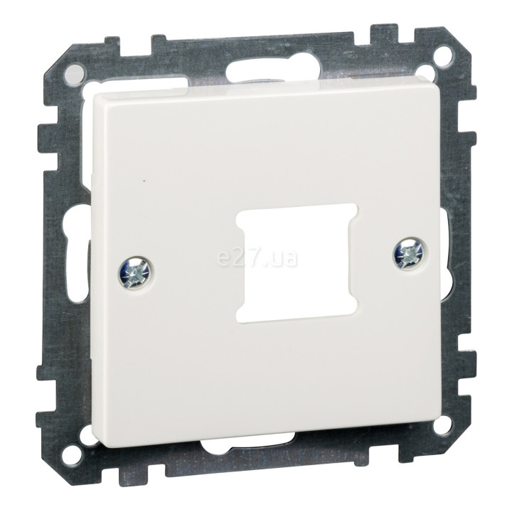 Лицьова панель розетки RJ45 Schneider Electric MTN291519 Merten System M, полярно-білий, пластик, для врізного монтажу · Schneider Electric · schneider-electric-mtn291519
