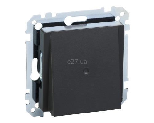 Лицьова панель кабельного виводу Schneider Electric MTN295514 Merten System M, антрацит, пластик