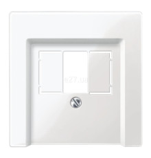 Лицьова панель Schneider Electric MTN296019 Merten System M, полярно-білий, пластик