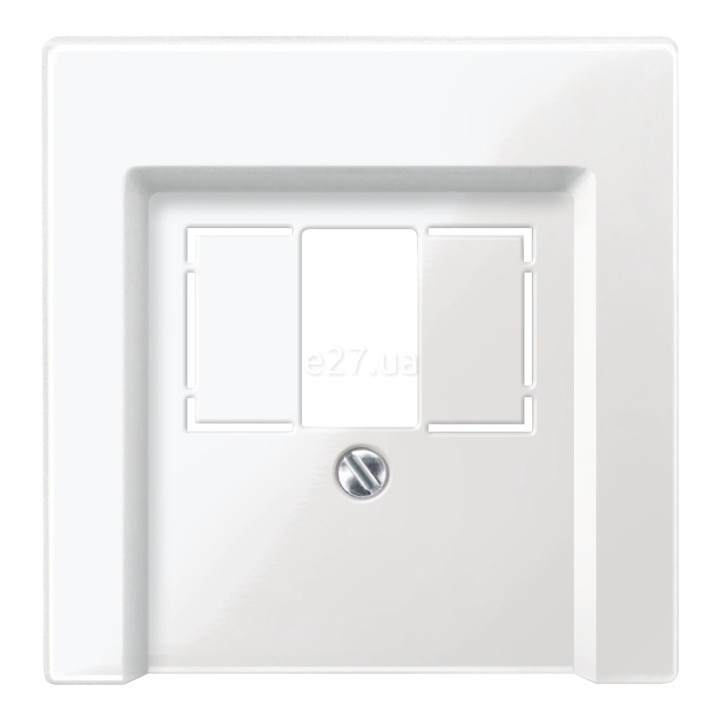 Лицьова панель Schneider Electric MTN296019 Merten System M, полярно-білий, пластик · Schneider Electric · schneider-electric-mtn296019