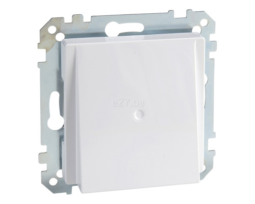 Лицьова панель телефонної розетки Schneider Electric MTN296825 Merten System M, активний білий, пластик