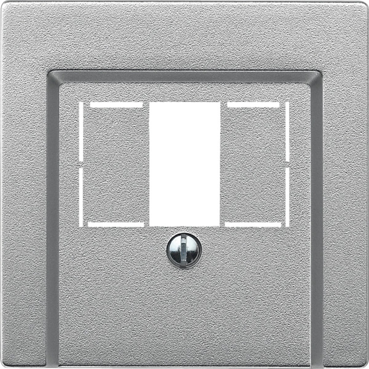 Лицьова панель Schneider Electric MTN297960 Merten System M, алюміній, пластик · Schneider Electric · schneider-electric-mtn297960