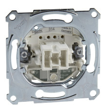 Перемикач прохідний 1-клавішний Schneider Electric MTN3106-0000 Merten QuickFlex, з індикацією, для врізного монтажу