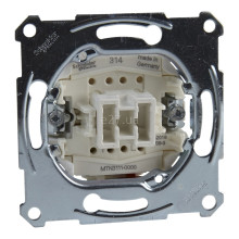 Вимикач 1-клавішний Schneider Electric MTN3111-0000 Merten QuickFlex, сумісний з підсвіткою, для врізного монтажу · Schneider Electric · schneider-electric-mtn3111-0000